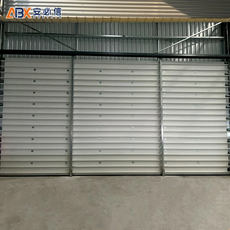 白银分段式提升门